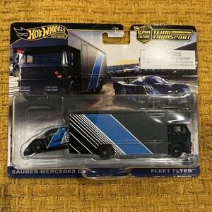 2024 Hotwheels Team Transport Sauber-Mercedes C9 Fleet Flyer #67